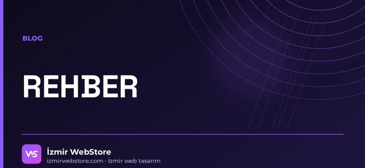 Alan Adı ve Hosting Nedir? Neden Sizin Adınıza Alınmalı? — İzmir WebStore blog görseli